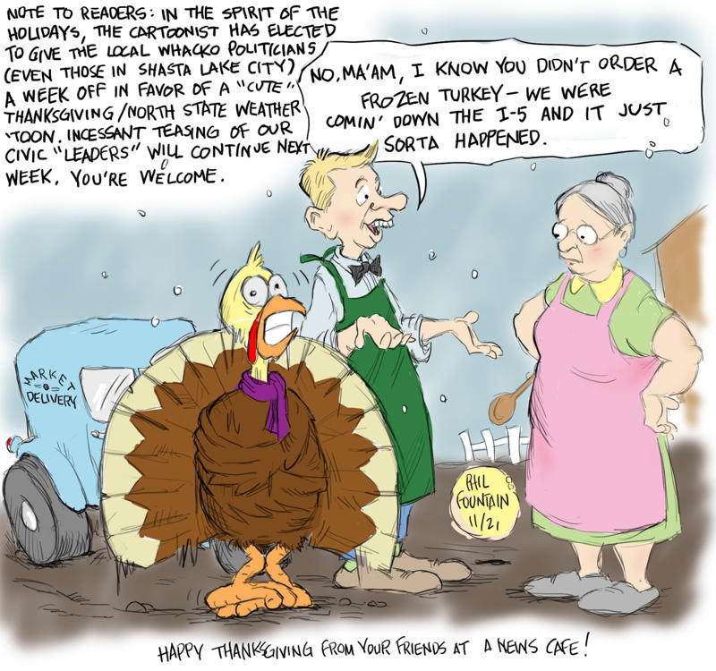 Sunday Funny: Thanksgiving in the North State – anewscafe.com