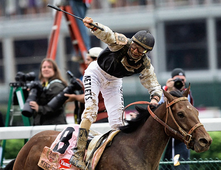 APTOPIX Kentucky Derby Horse Racing