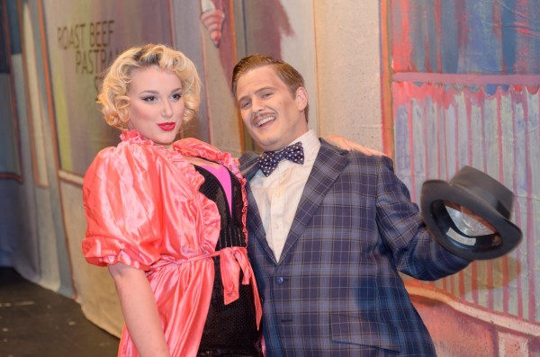 Miss Adelaide (Cassie Wise) and Nathan Detroit (Dash Waterbury). Photo by Peter Griggs.