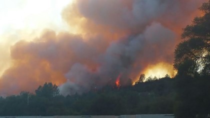 china gulch fire 1 by Emma Fisher