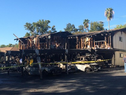 South Street fire damages four units and four vehicles
