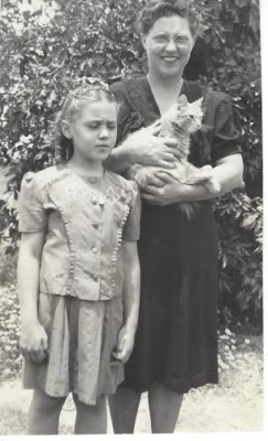 adrienne and her mother