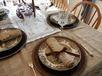 holiday table