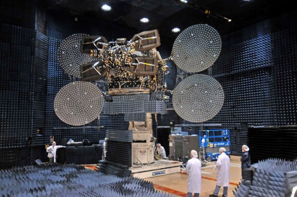 Hughes EchoStar 17 Satellite, photo courtesy HughesNet