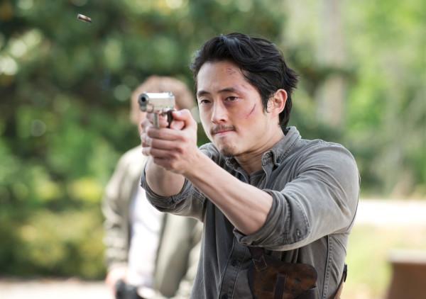 Glenn Rhee (Steven Yeun) is a goner.