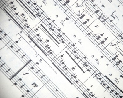 sheet music morguefile