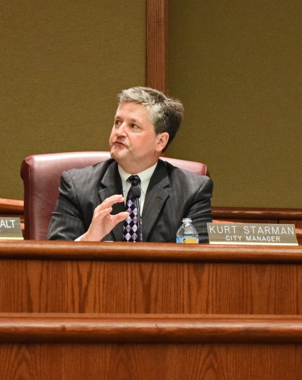 City Manager Kurt Starman.