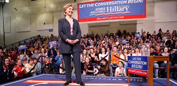 Photo courtesy Clinton campaign.