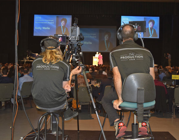 Bethel Production crew members recorded the address.