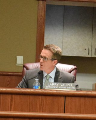 Larry Vaupel discusses Redding's short-term rental ordinance.