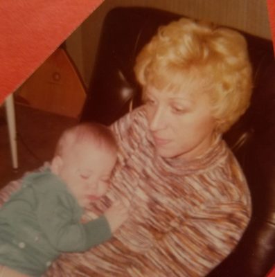 Karen and baby Erika.