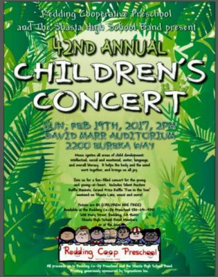 redding co op concert